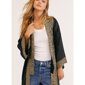 Free People Snake Charmer Kimono